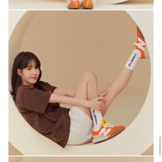 [BUNJANG] New Balance XC-72 Varsity Orange Sneakers (245) / 뉴발란스 XC-72 바시티 오렌지(245)
