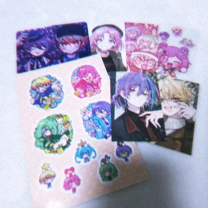 [BUNJANG] Project Sekai Wonderlands x Showtime Character Sticker Bundle Set / 프로세카 원더쇼 비공굿 캐릭터 스티커 굿즈 일괄