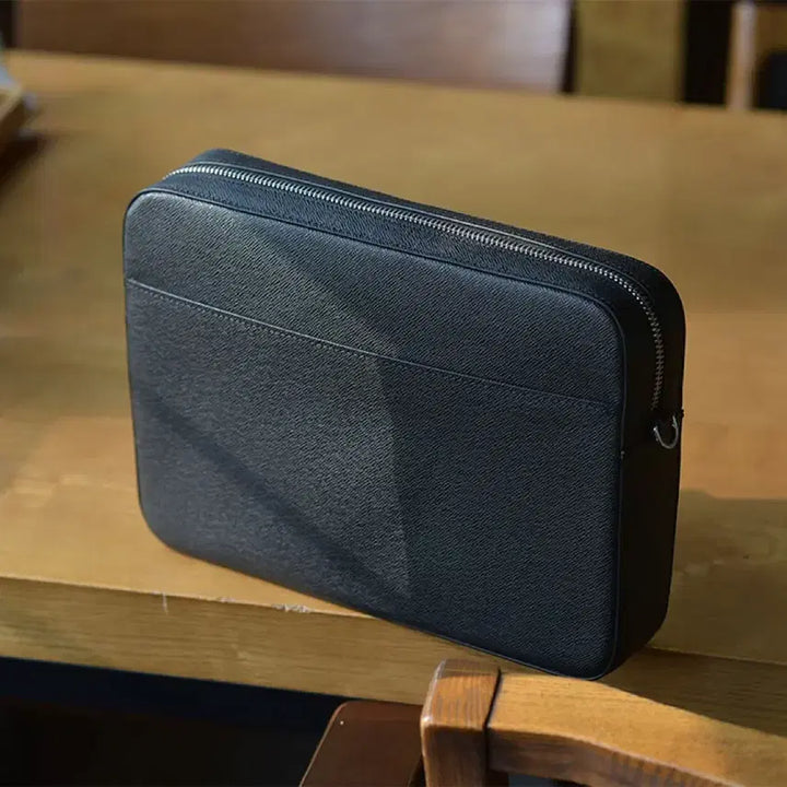 [BUNJANG] Saffiano Leather Messenger Bag / 사피아노 소가죽 메신저백 가방 미개봉 새상품