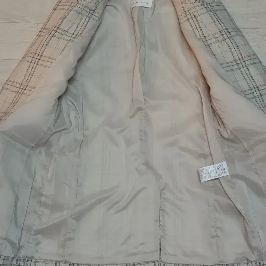 [BUNJANG] MICHAA Herringbone Blazer Jacket / 새거수준 it MICHAA 잇미샤 체크 블레이저 울 헤링본 자켓