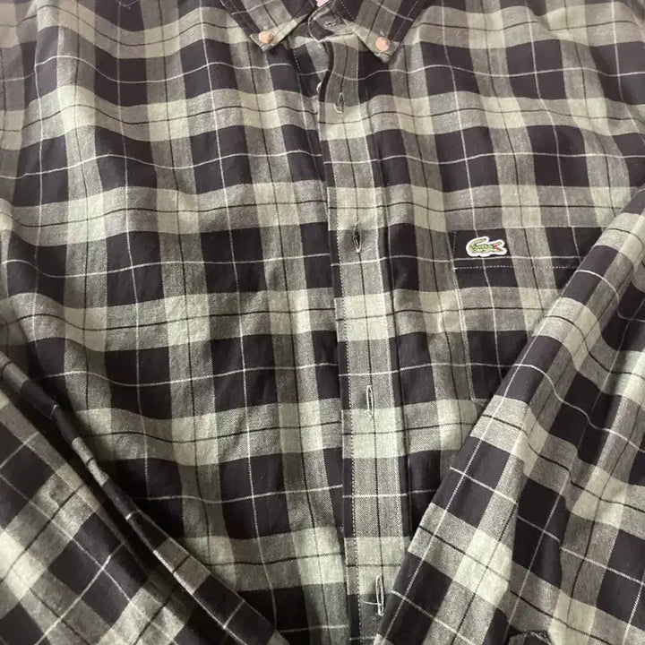 [BUNJANG] Lacoste Checkered Shirt / 라코스테 체크 셔츠