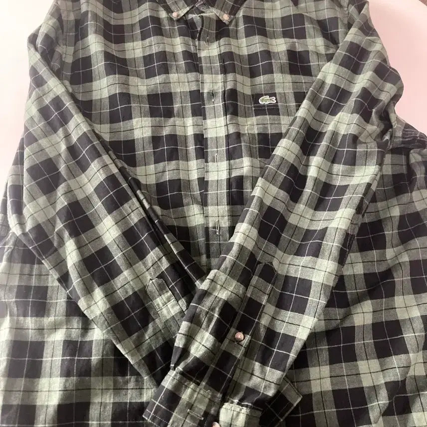 [BUNJANG] Lacoste Checkered Shirt / 라코스테 체크 셔츠