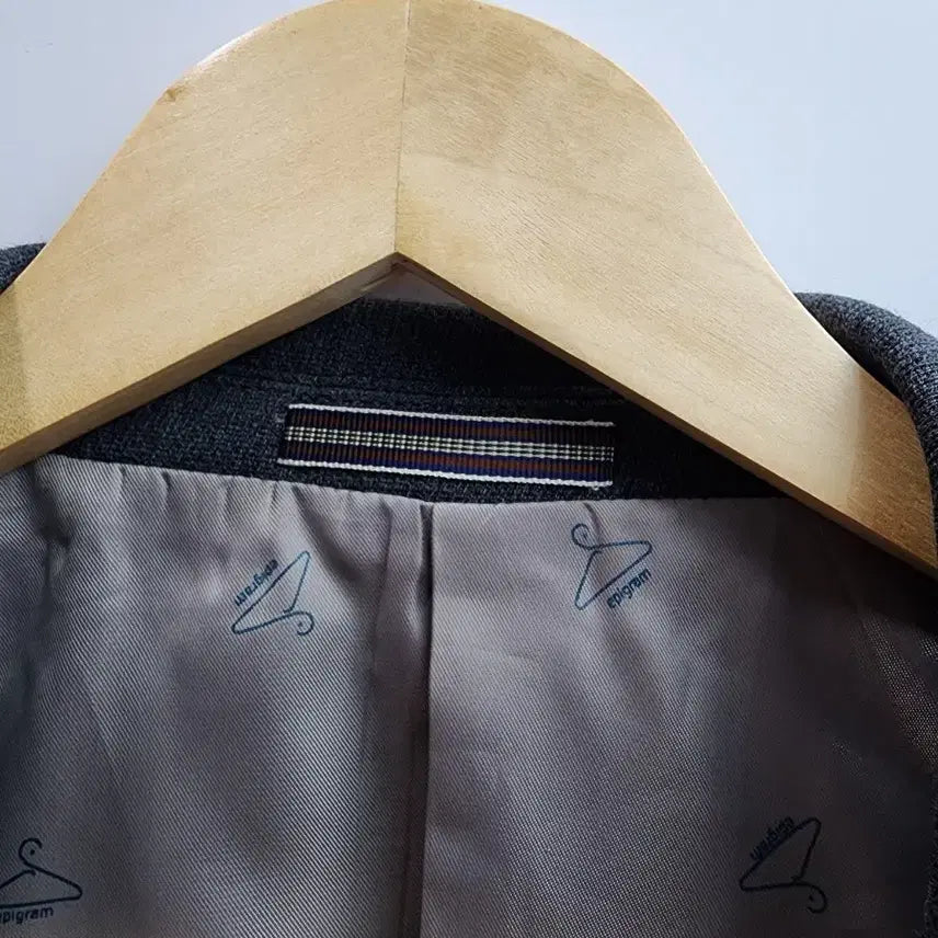 [BUNJANG] Epigram Gray Blazer Jacket / [105] 에피그램 울 블레이저 자켓 그레이 클래식 비즈니스 캐주얼 6.