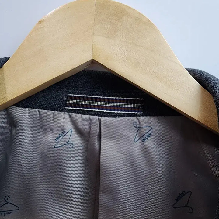 [BUNJANG] Epigram Gray Blazer Jacket / [105] 에피그램 울 블레이저 자켓 그레이 클래식 비즈니스 캐주얼 6.