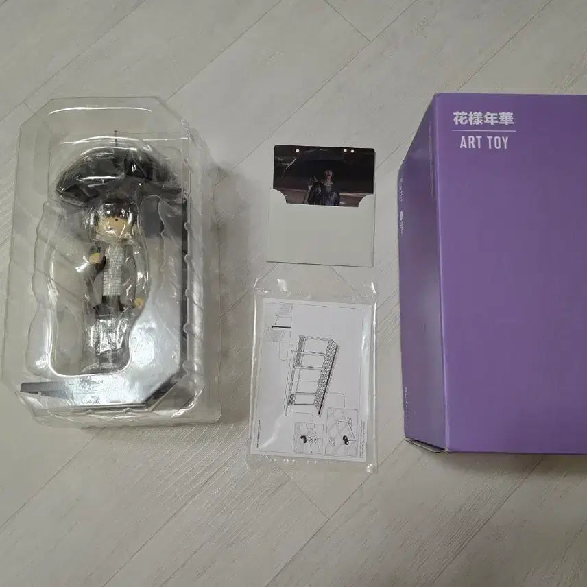 [BUNJANG] BTS Jimin 화양연화 Art Toy Figure Photocard Bundle Set / 방탄소년단 BTS 화양연화 아트토이 박지민 피규어 포카 포함 풀세트