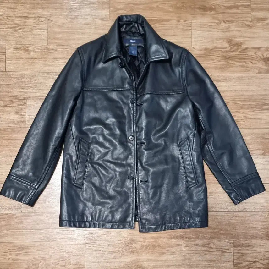 [BUNJANG] Old Gap Leather Cacoat / old gap GAP 올드갭 갭 블랙 레더 카코트 S