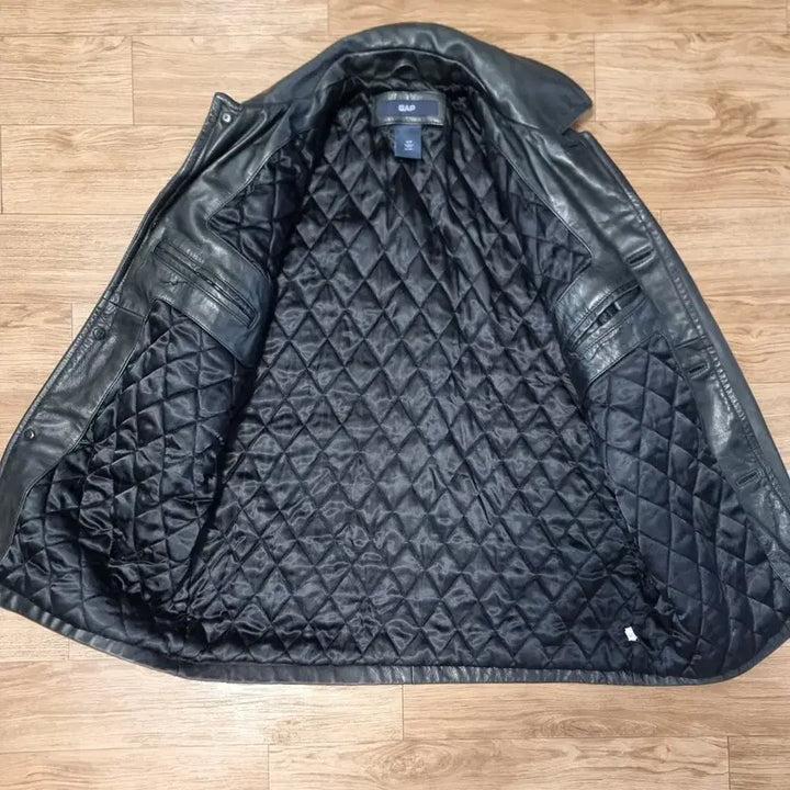 [BUNJANG] Old Gap Leather Cacoat / old gap GAP 올드갭 갭 블랙 레더 카코트 S