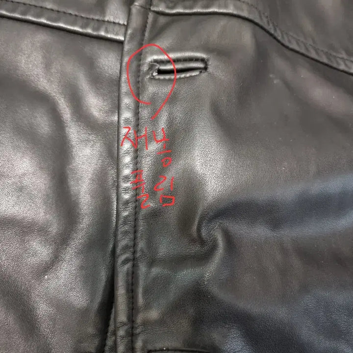 [BUNJANG] Old Gap Leather Cacoat / old gap GAP 올드갭 갭 블랙 레더 카코트 S