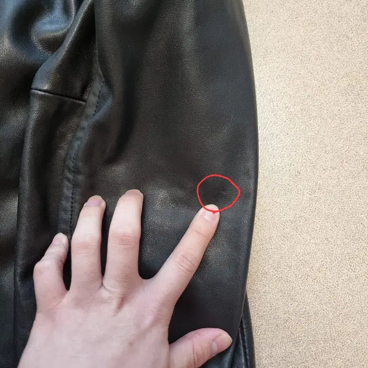 [BUNJANG] Old Gap Leather Cacoat / old gap GAP 올드갭 갭 블랙 레더 카코트 S