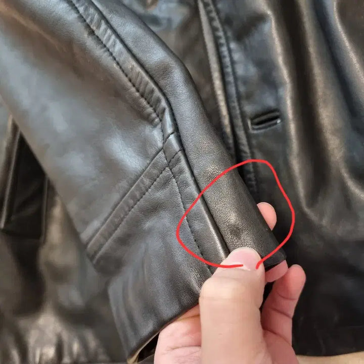 [BUNJANG] Old Gap Leather Cacoat / old gap GAP 올드갭 갭 블랙 레더 카코트 S