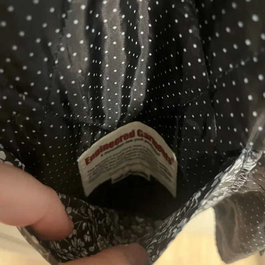 [BUNJANG] Engineered Garments Reversible Liner Jacket (Black) - Men's / [M] 엔가 리버서블 라이너자켓 블랙 엔지니어드가먼츠