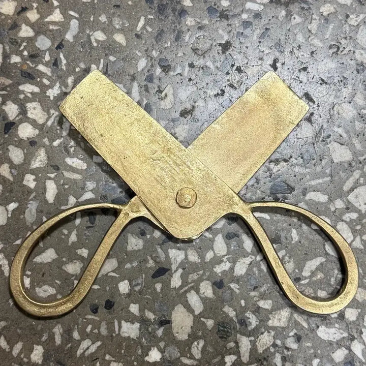 [BUNJANG] Korean Copper Yut-Gawi for Interior Decor / 엿가위 국산 동 액운막이 개업선물 카페 식당 샵 이자카야 술집 인테리어