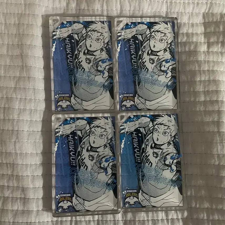[BUNJANG] Haikyu Hoshiumi Acrylic Domino / 하이큐 호시우미 도미노풍 아크릴