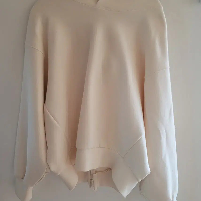 [BUNJANG] Ivory Hoodie / 아이보리 후드티