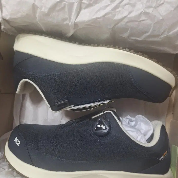 [BUNJANG] LT-121 Navy Leather Safety Boots / LT-121 가죽제 안전화 보통작업용 N4:Navy