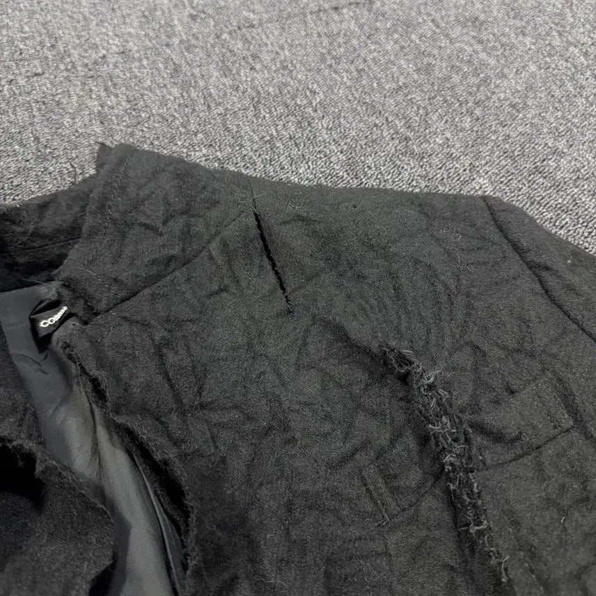 [BUNJANG] Tricot Comme des Garcons Layered Wrinkle Jacket / 트리콧 꼼데가르송 레이어드 링클 자켓