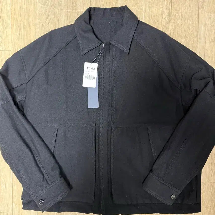 [BUNJANG] Junji 24FW Wool Cotton Collar Jacket 48 / [새상품] 준지 24FW 울 코튼 칼라 재킷 48