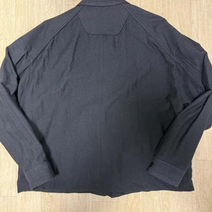 [BUNJANG] Junji 24FW Wool Cotton Collar Jacket 48 / [새상품] 준지 24FW 울 코튼 칼라 재킷 48