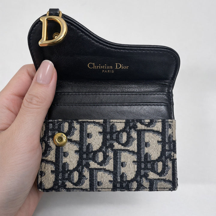 [BUNJANG] Dior Oblique Women's Card Wallet / 디올 오블리크 여성카드지갑