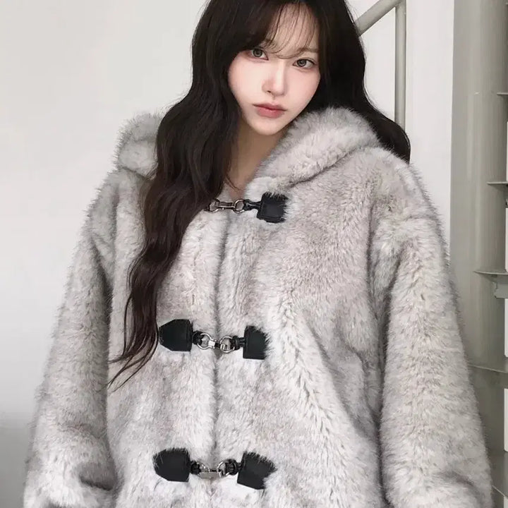 [BUNJANG] Love is True Reversible Mouton / 러브이즈트루 리버시블 무스탕