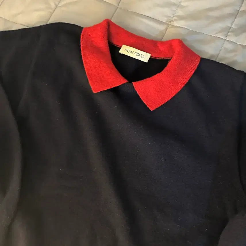 [BUNJANG] Ponytail Margaret Collar Sweater / Ponytail 포니테일 마가렛 카라 스웨터 니트