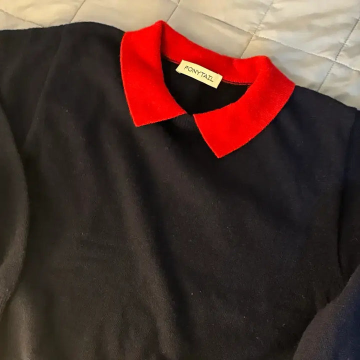 [BUNJANG] Ponytail Margaret Collar Sweater / Ponytail 포니테일 마가렛 카라 스웨터 니트