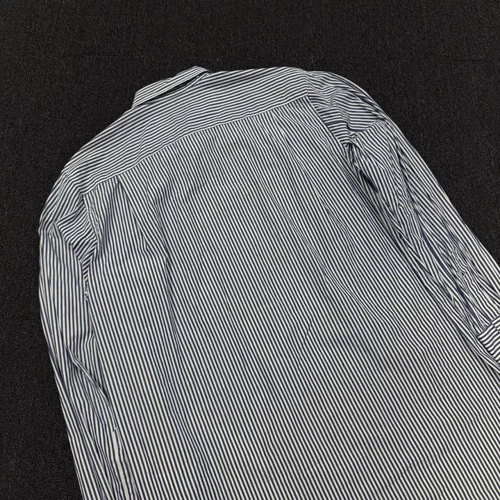 [BUNJANG] Comme des Garcons Stripe Heart Emblem Shirt / 꼼데가르송 스트라이프 하트와펜 셔츠