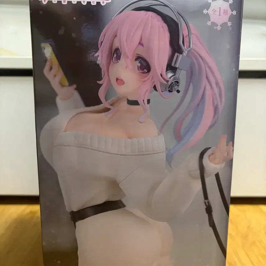 [BUNJANG] Super Sonico Winter Memory Figure (Sealed) / 슈퍼 소니코 윈터메모리 미소녀 피규어 미개봉