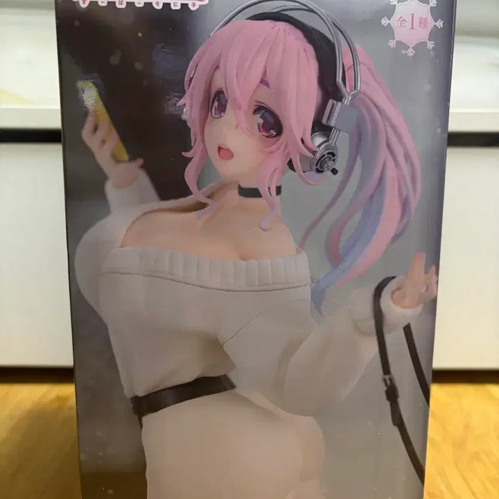 [BUNJANG] Super Sonico Winter Memory Figure (Sealed) / 슈퍼 소니코 윈터메모리 미소녀 피규어 미개봉