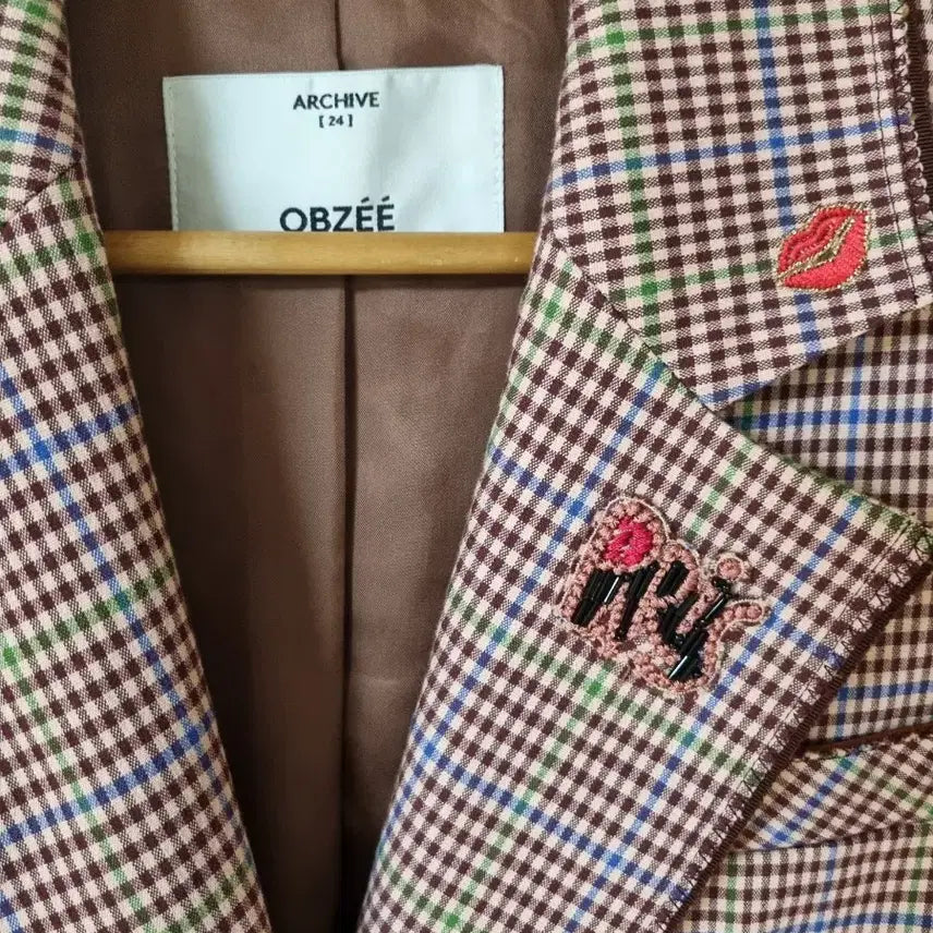 [BUNJANG] Object Checked Jacket / 오브제체크쟈켓