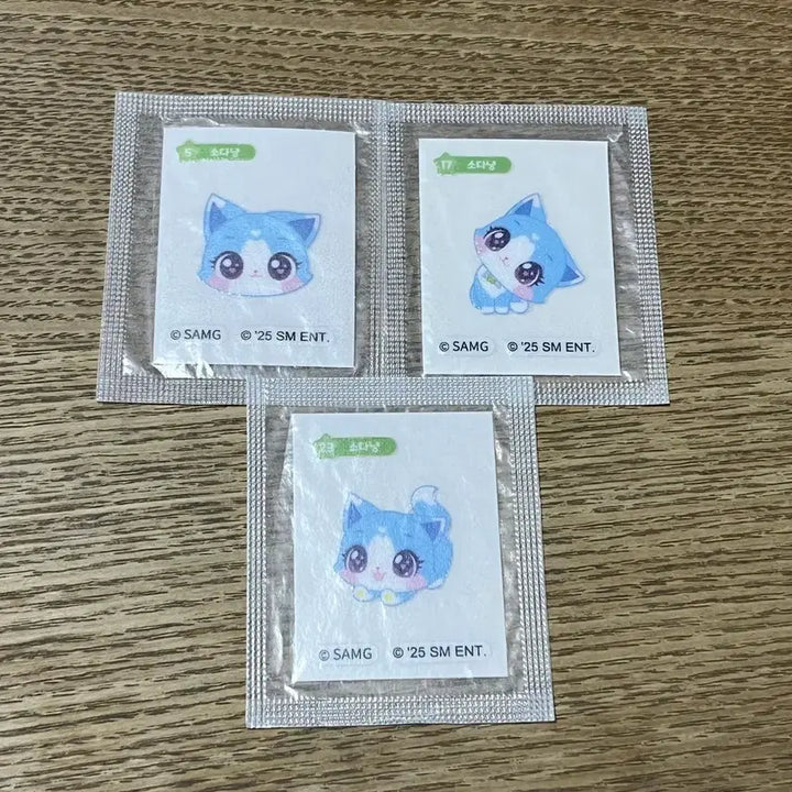 [BUNJANG] SodaNyang Sticker / 미개봉 엔시티위시 위시캣 소다냥 띠부 3장