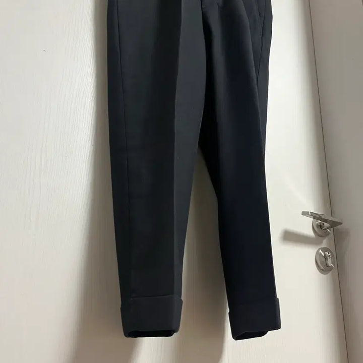 [BUNJANG] AMI Virgin Wool Carrot Fit Black Slacks / [40/32] 아미 버진울 캐롯핏 블랙 슬랙스 32