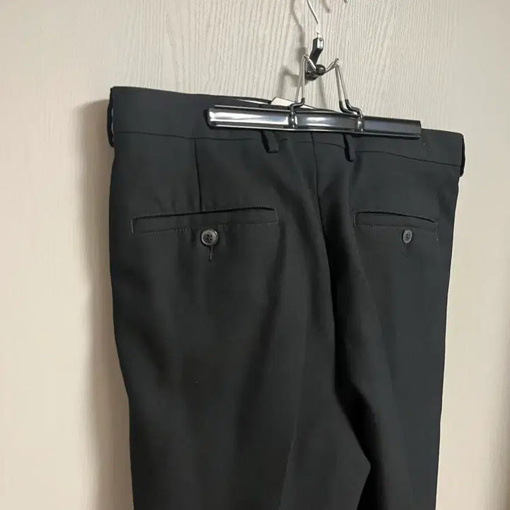 [BUNJANG] AMI Virgin Wool Carrot Fit Black Slacks / [40/32] 아미 버진울 캐롯핏 블랙 슬랙스 32