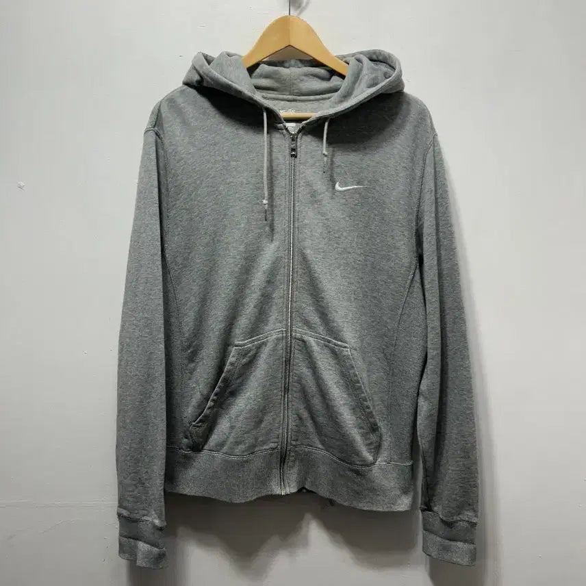 [BUNJANG] Nike Gray Hoodie Zip-up XL / 나이키 그레이 후드 집업 XL