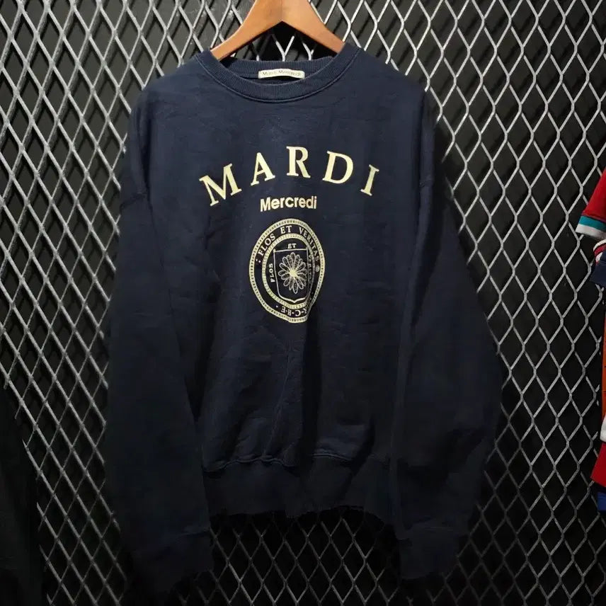 [BUNJANG] Mardi Mercredi Sweatshirt (Free Size) / 마르디메르크디 맨투맨 free