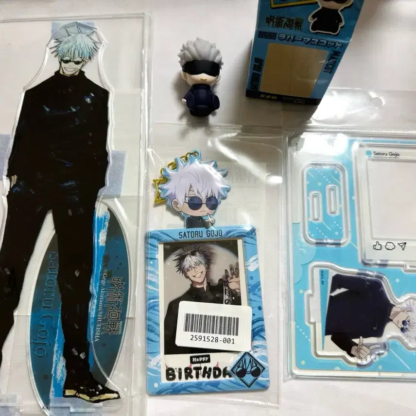 [BUNJANG] Jujutsu Kaisen Satoru Gojo Acrylic Stand Mini Figure Set / 주술회전 고죠 사토루 아크릴 스탠드 미니 피규어 세트