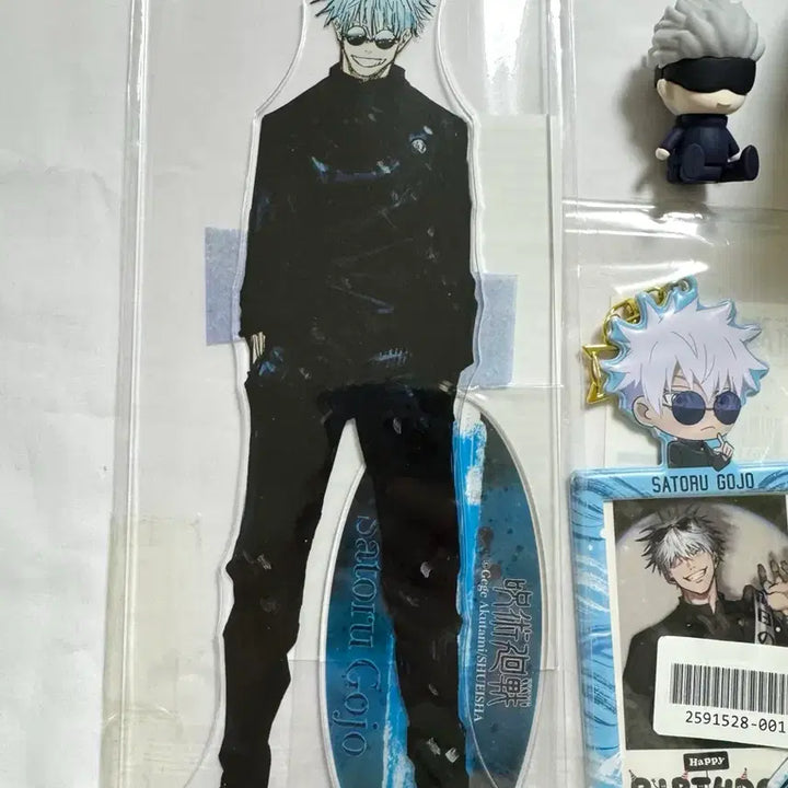 [BUNJANG] Jujutsu Kaisen Satoru Gojo Acrylic Stand Mini Figure Set / 주술회전 고죠 사토루 아크릴 스탠드 미니 피규어 세트