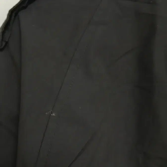 [BUNJANG] London Fog Trench Coat (Black) - Size 42 / 런던포그 블랙 트렌치코트 42사이즈105,110 등판0.5mm트임불합격