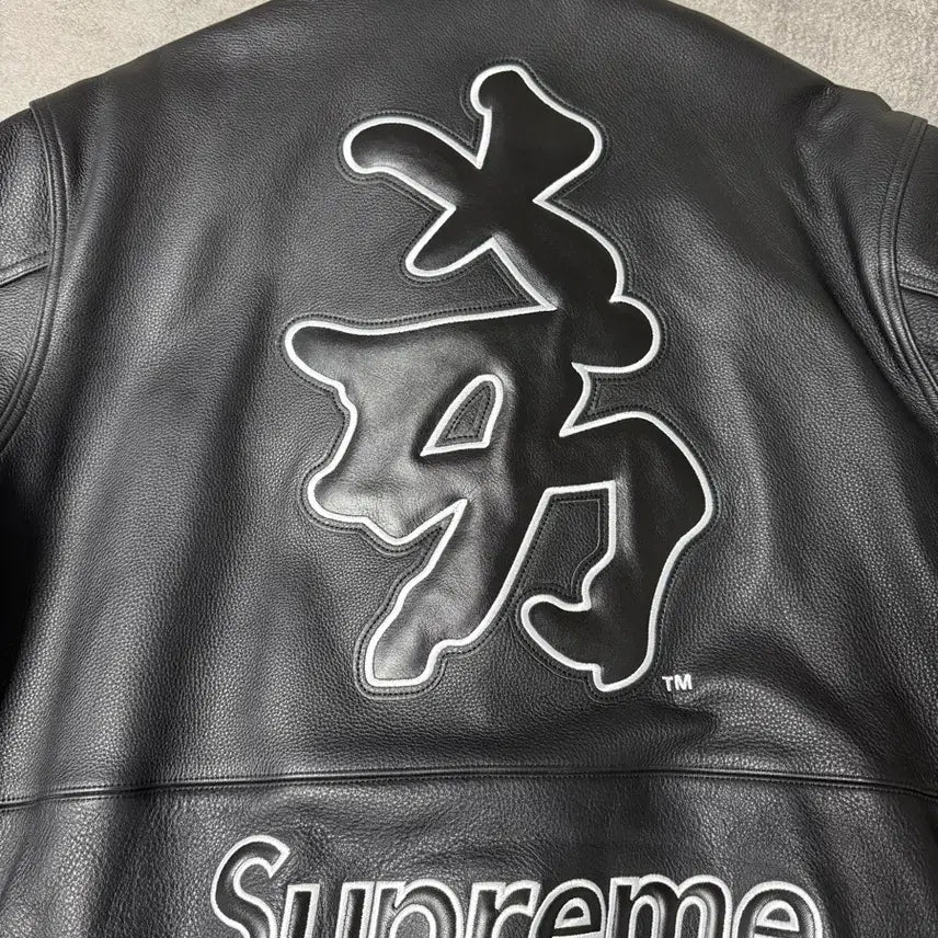 [BUNJANG] Supreme New York Yankees Varsity Jacket / 슈프림 뉴욕 양키스 간지 레더 바시티  XL팝니다