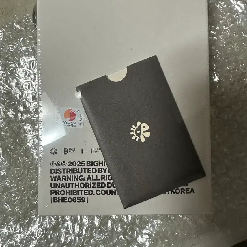 미개봉현물)코르티스 싱잉볼앨범 한정판