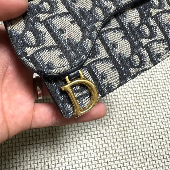 [BUNJANG] Dior Oblique Saddle Card Wallet / [OS/당일배송] 디올 오블리크 새들 카드지갑