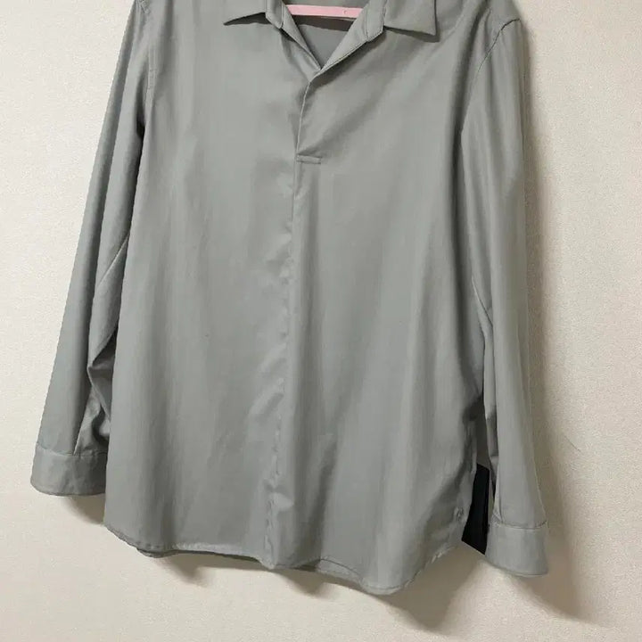 [BUNJANG] Jill Stuart New York Gray Shirt - Size S / 질스튜어트 뉴욕 그레이 셔츠 s
