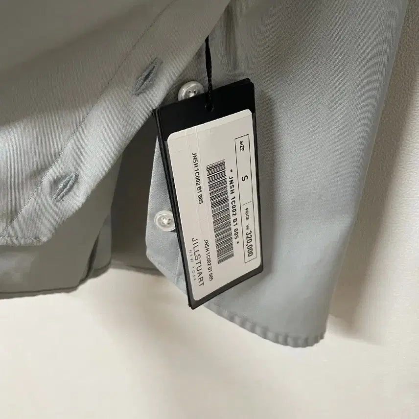[BUNJANG] Jill Stuart New York Gray Shirt - Size S / 질스튜어트 뉴욕 그레이 셔츠 s
