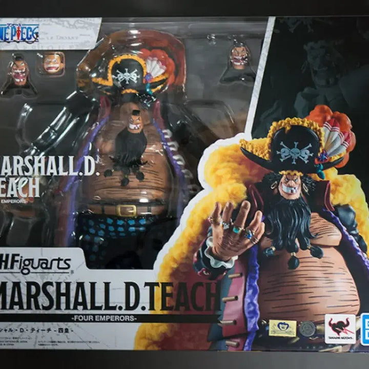 [BUNJANG] Bandai S.H.Figuarts Marshall D. Teach Figure (Sealed) / S.H.Figuarts shf먀샬 D. 티치 사황 검은수염(미개봉)