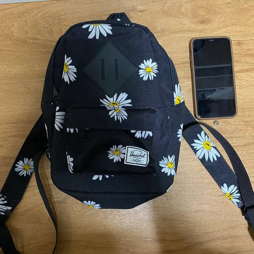[BUNJANG] Herschel Daisy Mini Backpack Black / 허쉘 데이지 미니 백팩 블랙