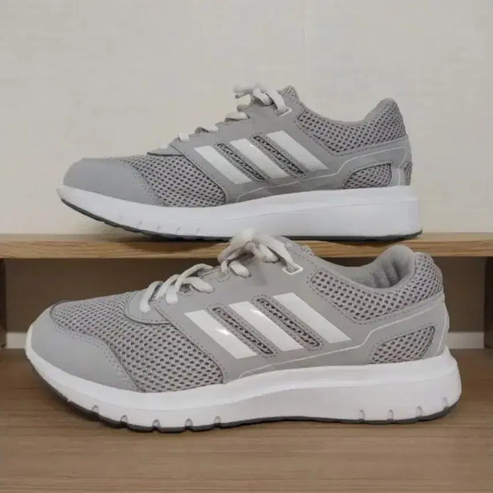 [BUNJANG] Adidas Running Shoes (Gray, 235) / 여성 아디다스 그레이 런닝화, 운동화 (235)