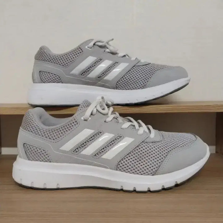 [BUNJANG] Adidas Running Shoes (Gray, 235) / 여성 아디다스 그레이 런닝화, 운동화 (235)