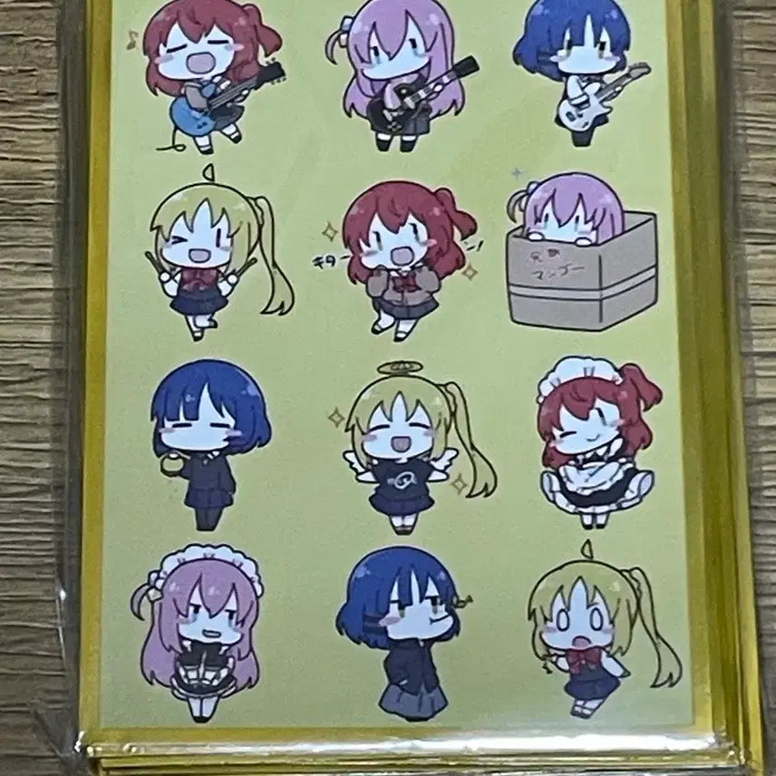 [BUNJANG] Comic Market Bocchi the Rock! Card Sleeve / 코미케 봇치더락 카드 슬리브/프로텍터 SD