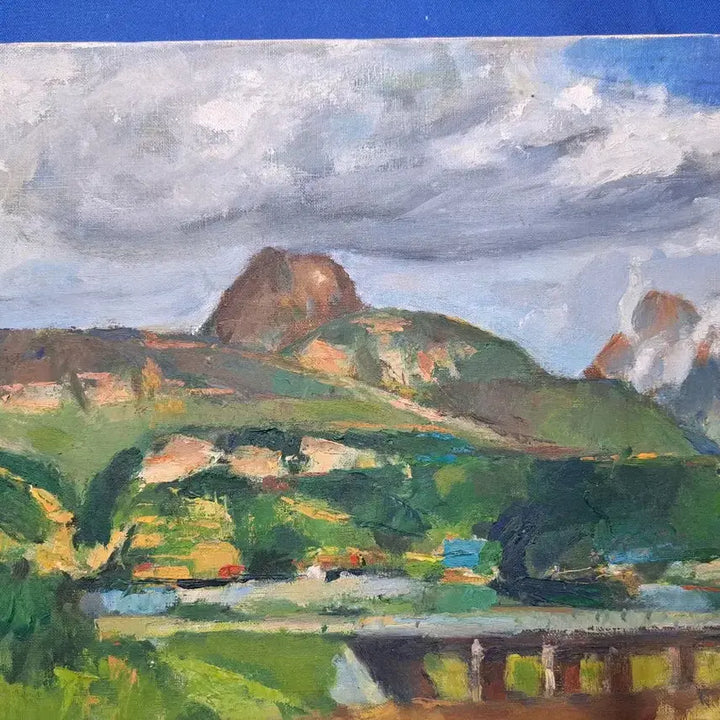 [BUNJANG] Landscape Oil Painting Framed Art / 풍경 유화 그림 액자