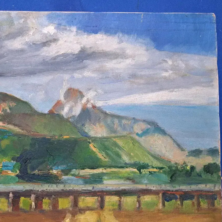 [BUNJANG] Landscape Oil Painting Framed Art / 풍경 유화 그림 액자